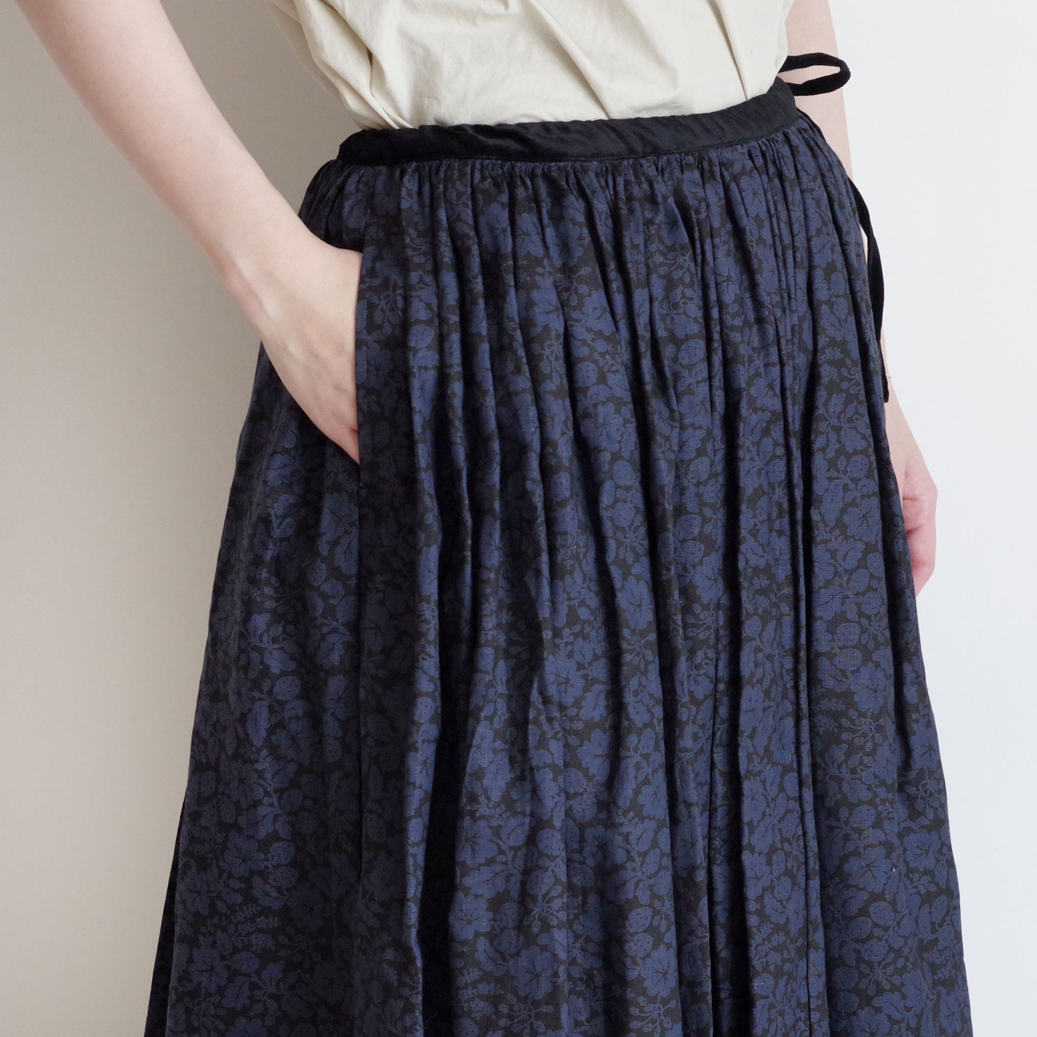 R&D.M.Co- ������ɥޥ󥺥ơ��顼 : WILD BERRY GATHER SKIRT �磻��ɥ٥꡼��������