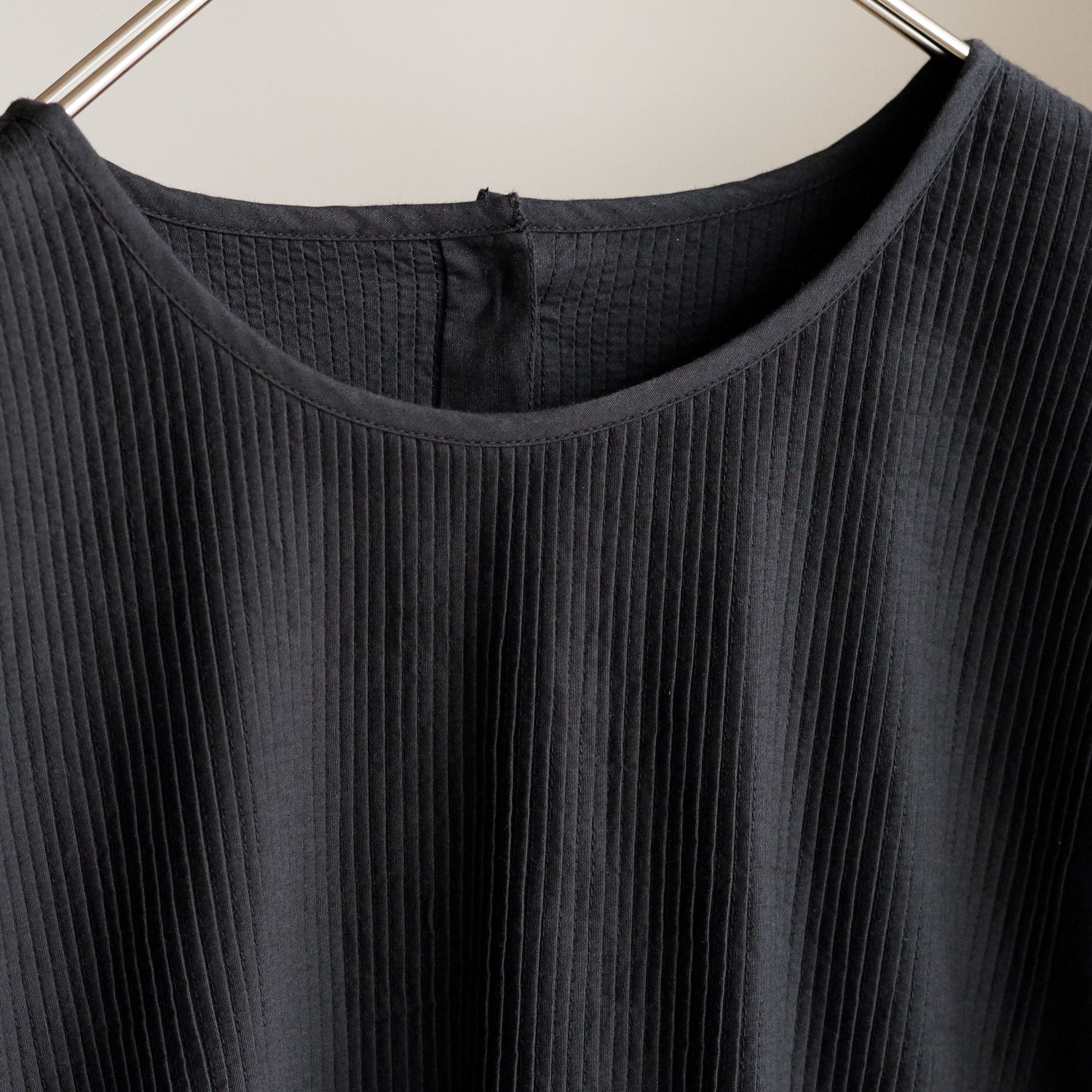 maison de soil �᥾��ɥ����� : CREW-NECK P/O SHIRT DRESS ���롼�ͥå��ɥ쥹