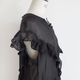 the last flower of the afternoon : Ʃ���ʵ�ƻ Sheer ruffled dress