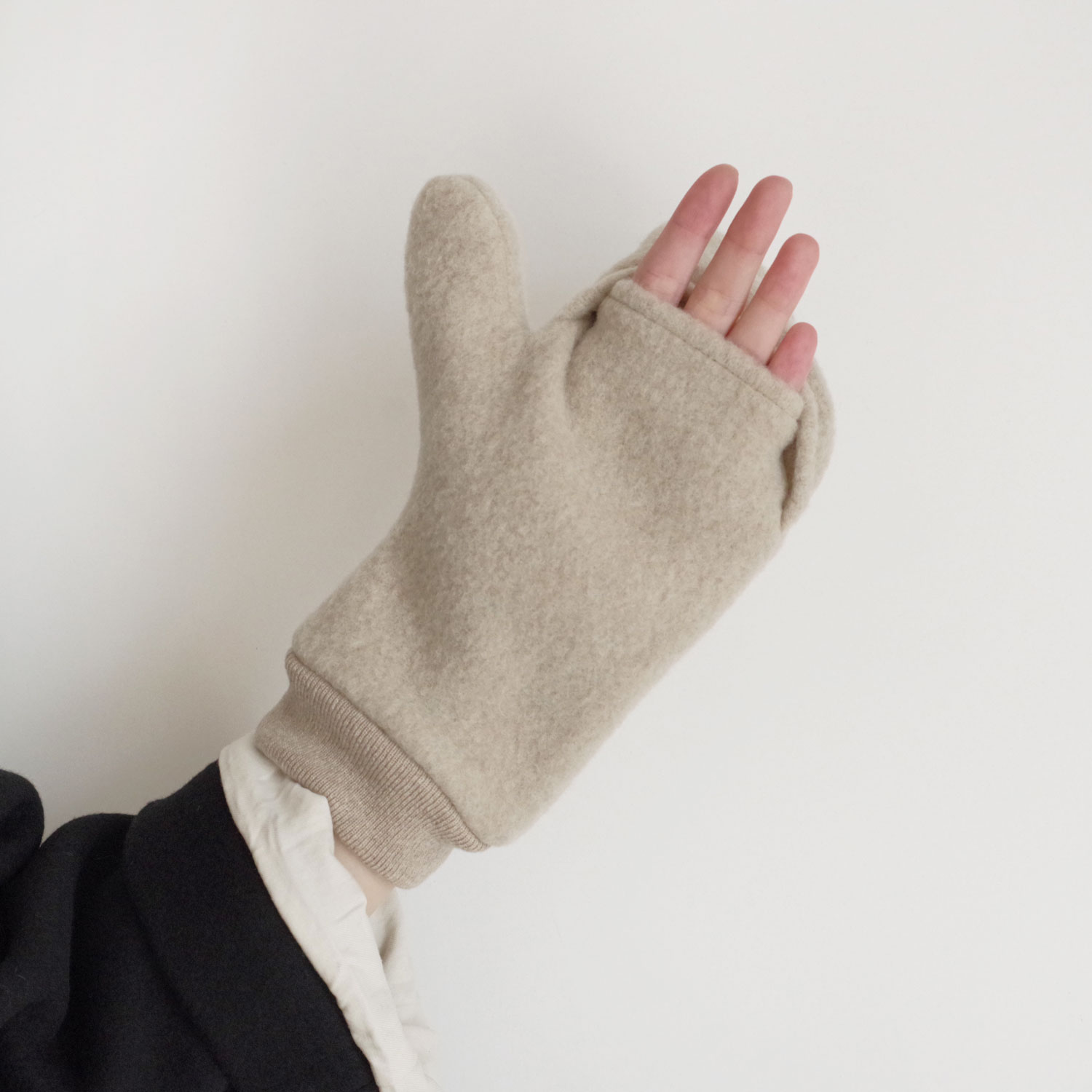R&D.M.Co- ɥޥ󥺥ơ顼 : WOOL FELT KNIT MITTON ߥȥ