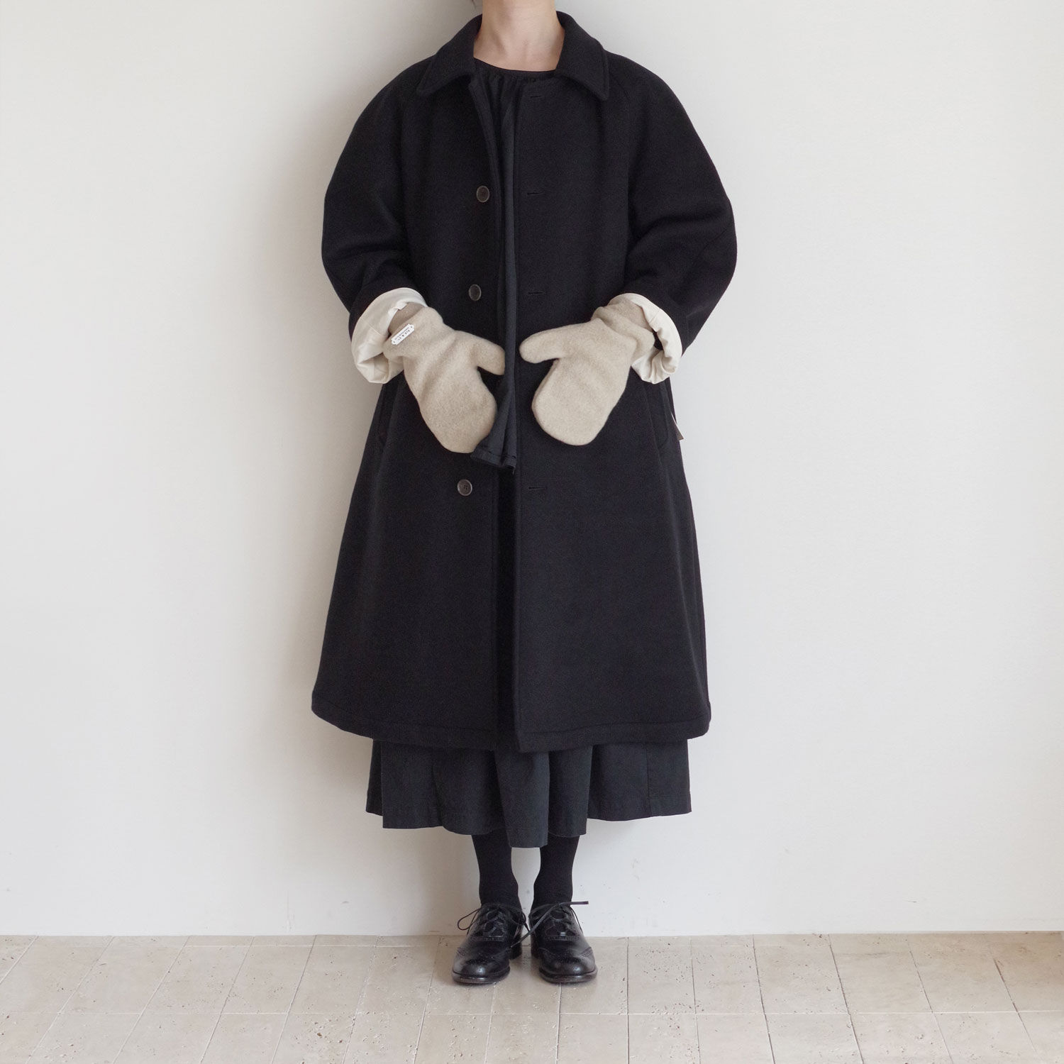R&D.M.Co- ɥޥ󥺥ơ顼 : WOOL FELT KNIT MITTON ߥȥ