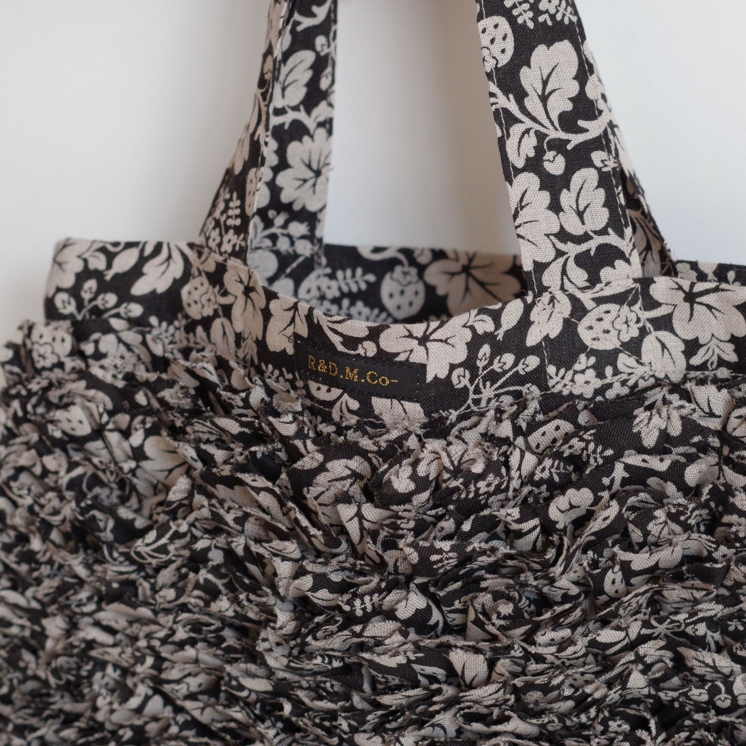 R&D.M.Co- ������ɥޥ󥺥ơ��顼 : WILD BERRY FRILL TOTE BAG �ե��ȡ��ȥХå�