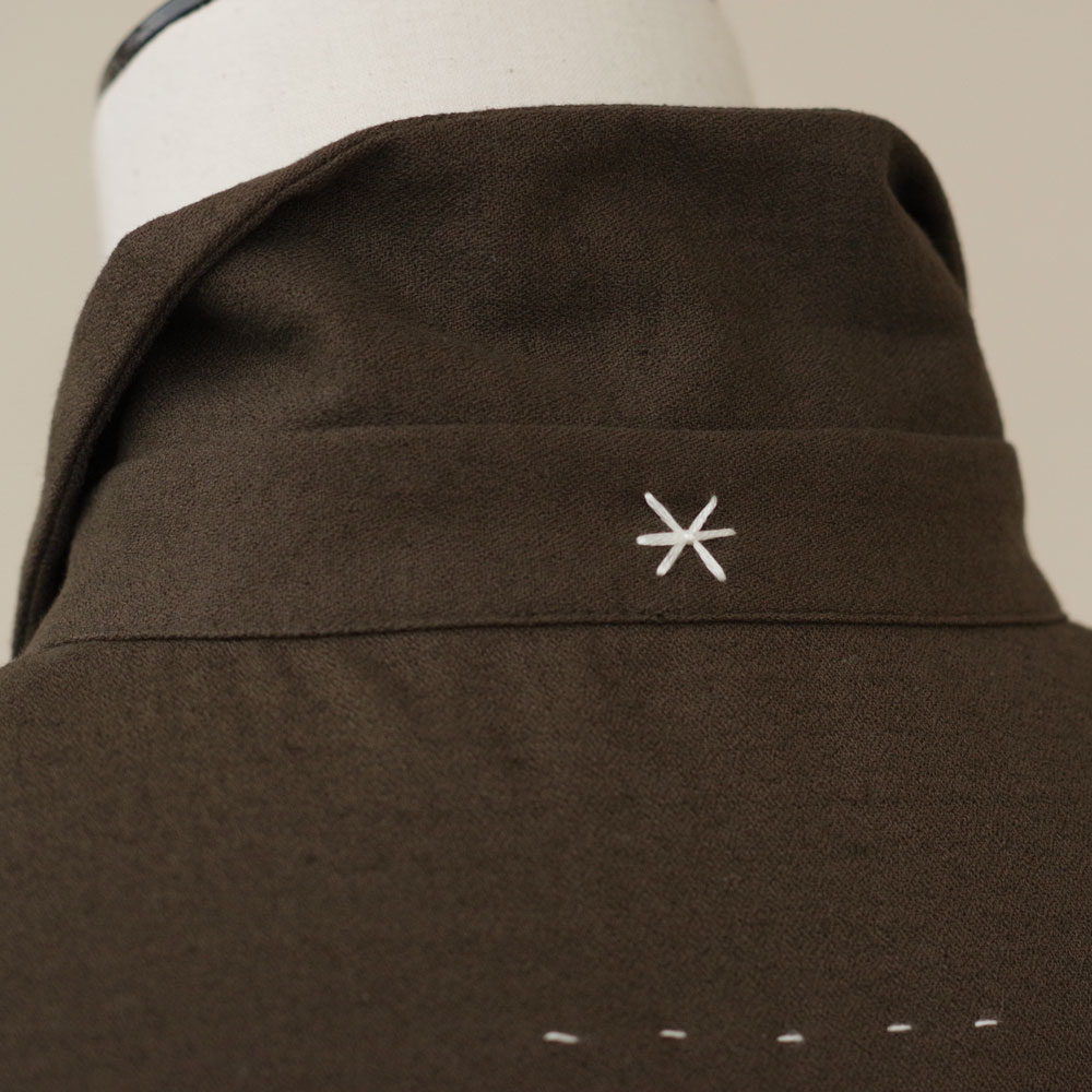 the last flower of the afternoon : ���դʤ� gathered shirt dress