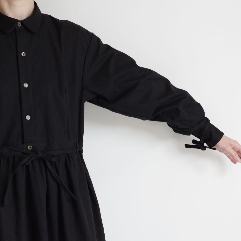 the last flower of the afternoon : ���դʤ� gathered shirt dress