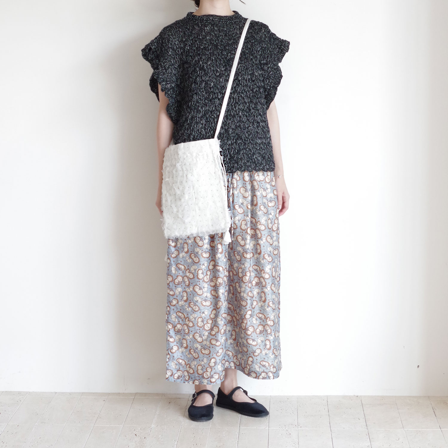 BUNON �֥Υ� : Organdy Shoulder Bag �������󥸡����������Хå�