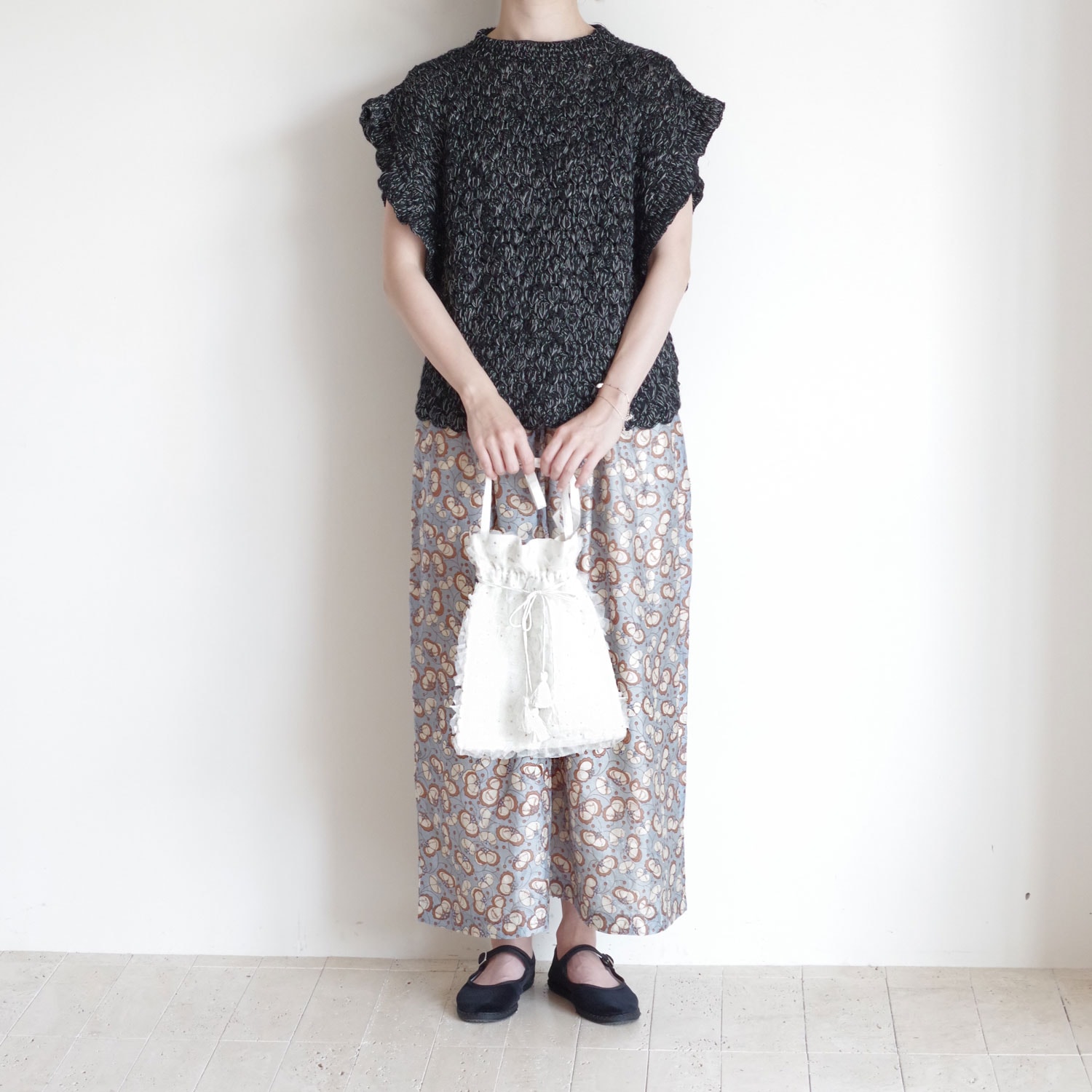 BUNON �֥Υ� : Organdy Shoulder Bag �������󥸡����������Хå�