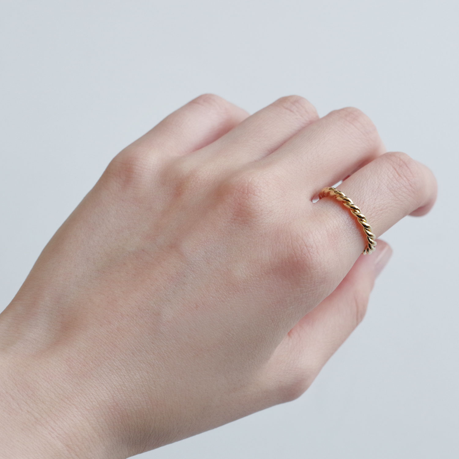 ALT ����� : 3.0 twisted ring ��� (gold vermeil)
