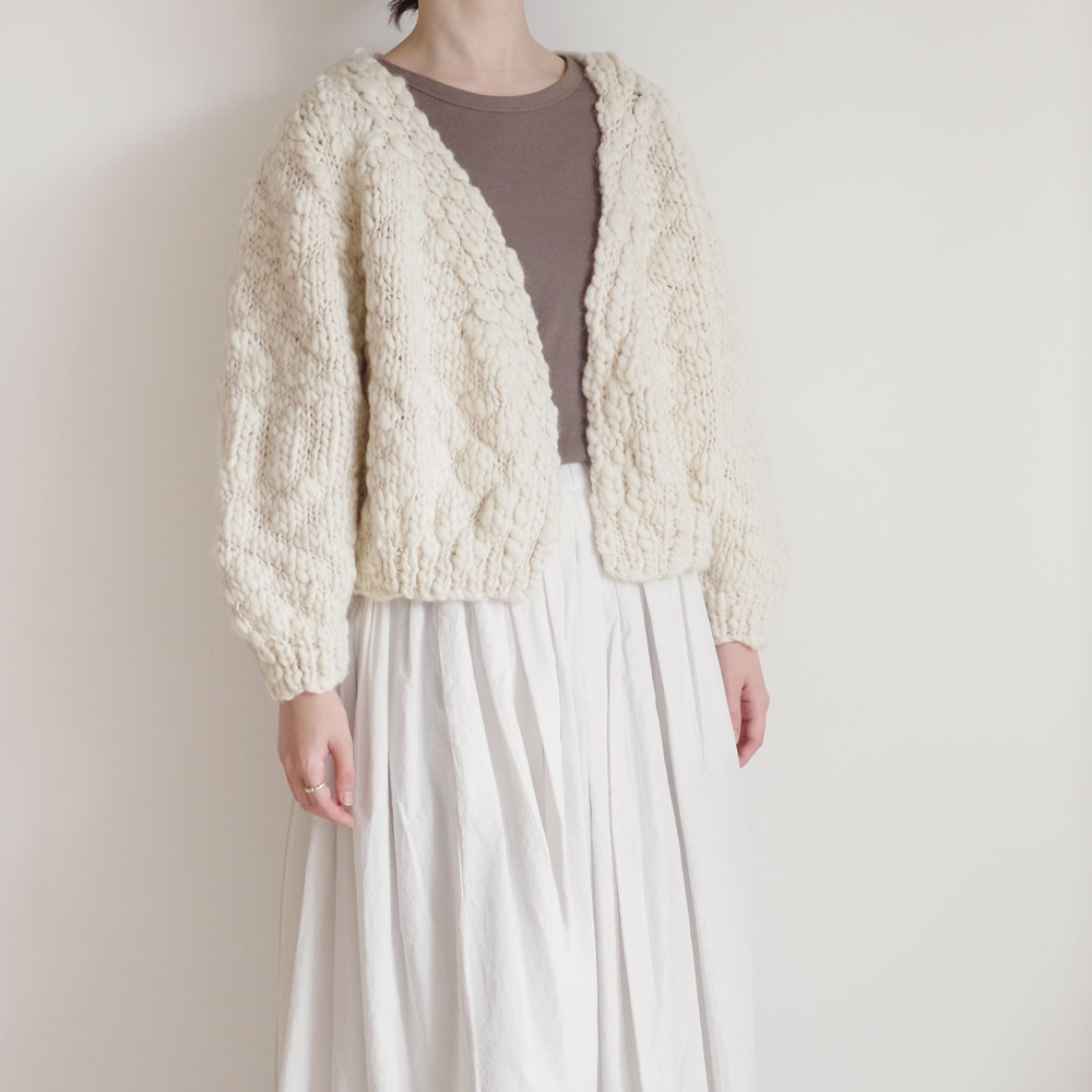 ������� ound : JACARANDA cardigan �����ǥ����� (IVORY)