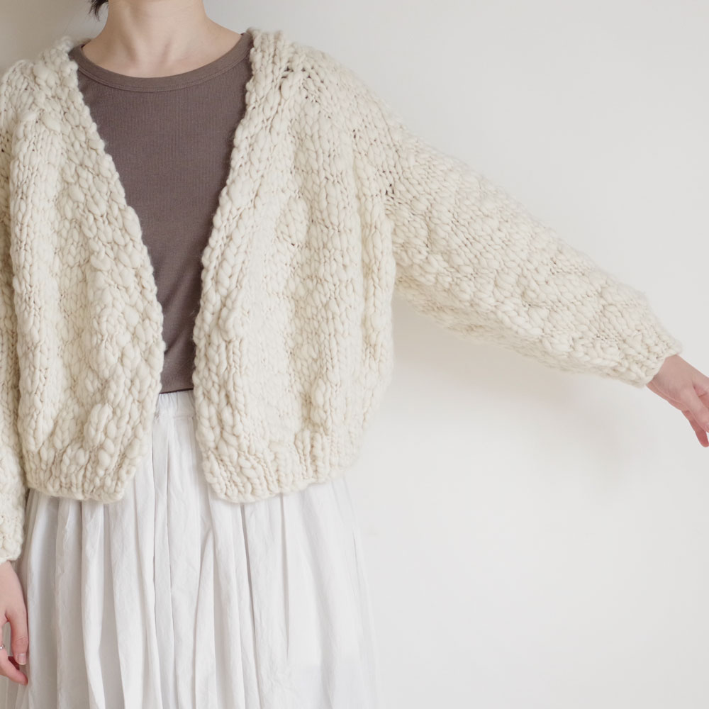 ������� ound : JACARANDA cardigan �����ǥ����� (IVORY)