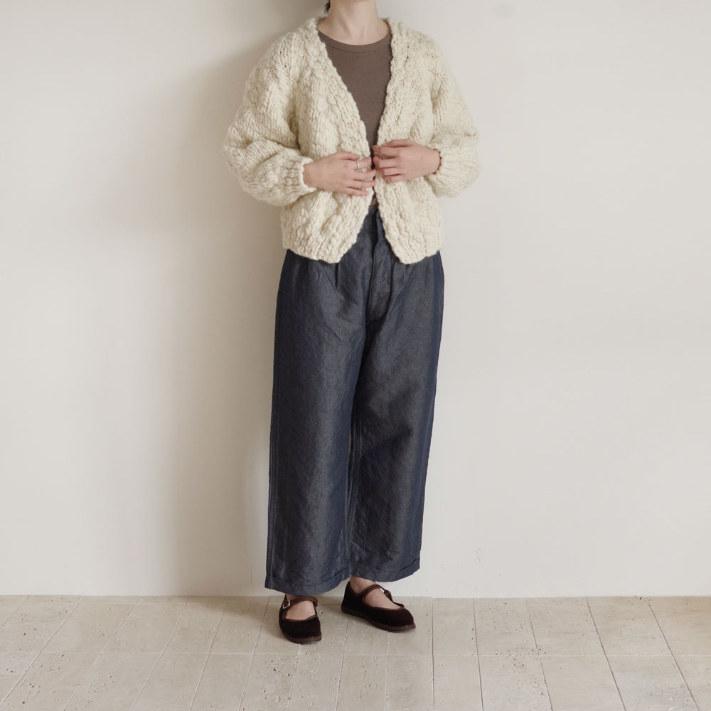 ������� ound : JACARANDA cardigan �����ǥ����� (IVORY)