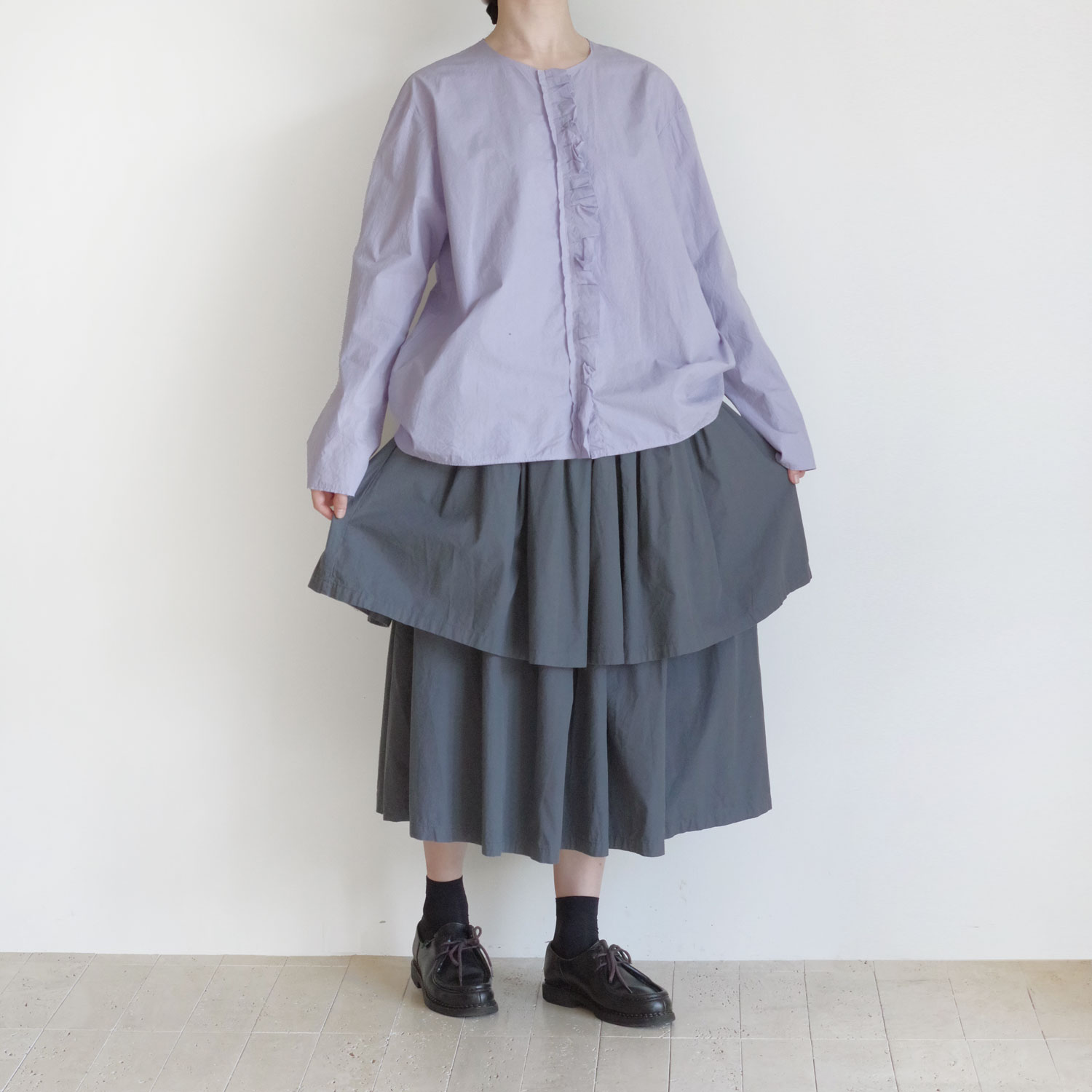 manuelle guibal ޥ˥奨륮Х : 6695 JUPE VOLANT YIZIC 
