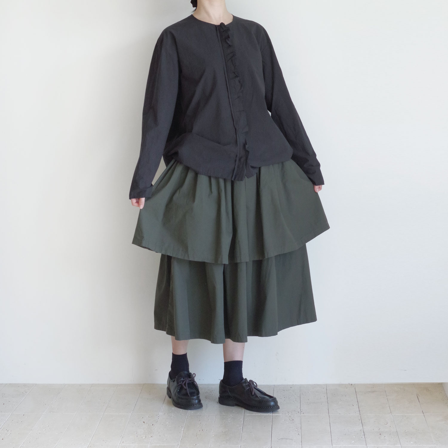 manuelle guibal ޥ˥奨륮Х : 6695 JUPE VOLANT YIZIC 