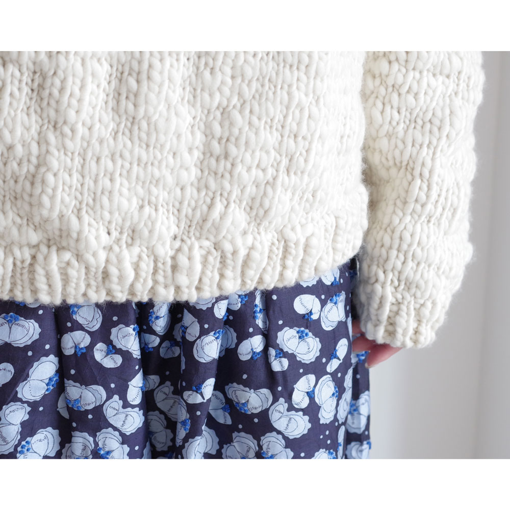  ound : CAVEN knit ˥å (IVORY)