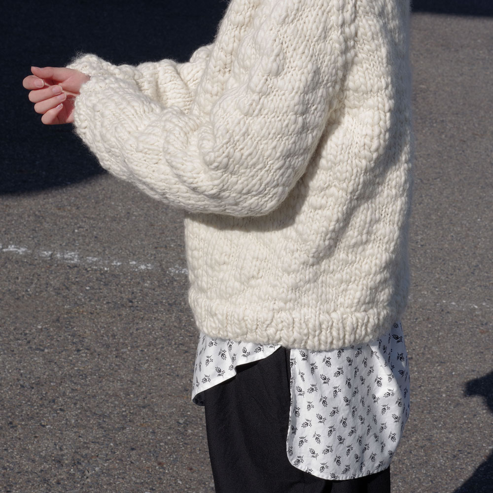  ound : CAVEN knit ˥å (IVORY)