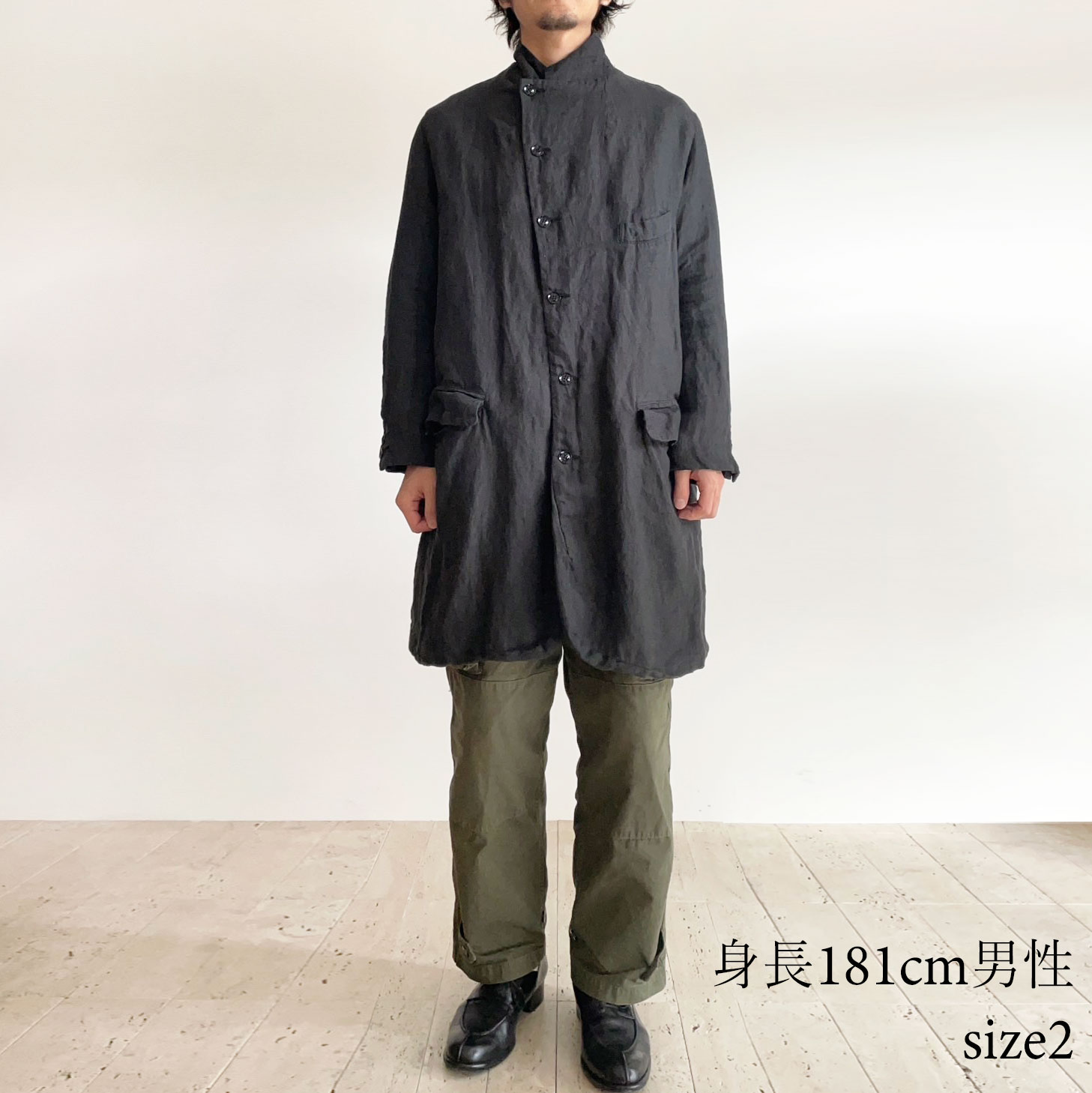 GARMENT REPRODUCTION OF WORKERS : VINCENT COAT �����󥻥�ȥ�����(����)