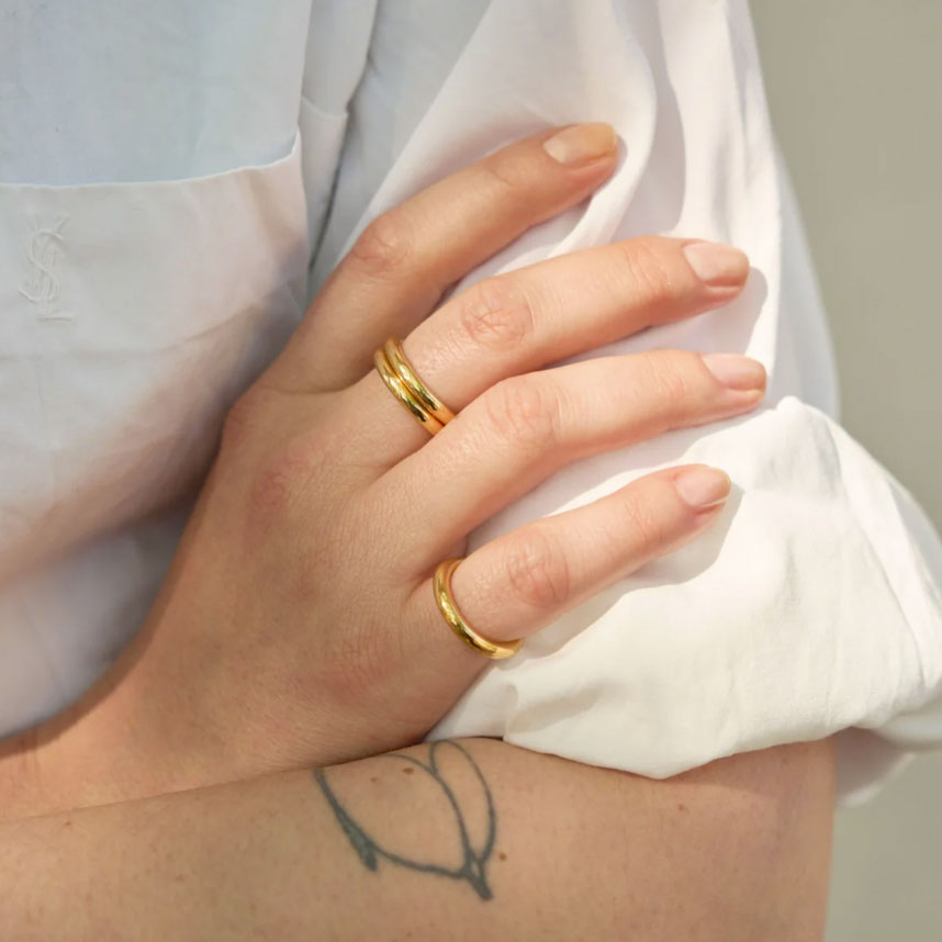 ALT ����� : 3.0 ring ��� (gold vermeil)