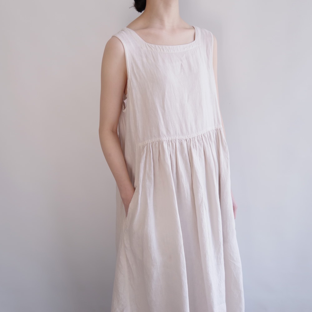��å����ܥ�� Metta Melbourne : DAHLIA DRESS �Ρ����꡼�֥��ԡ���(stone)