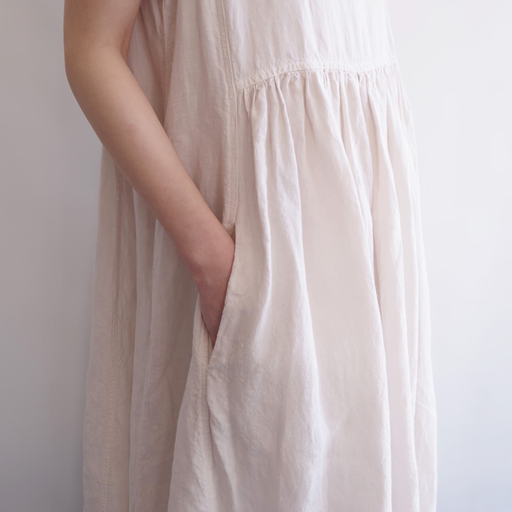 ��å����ܥ�� Metta Melbourne : DAHLIA DRESS �Ρ����꡼�֥��ԡ���(stone)