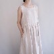��å����ܥ�� Metta Melbourne : DAHLIA DRESS �Ρ����꡼�֥��ԡ���(stone)