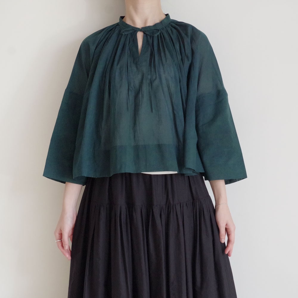 ECOLE DE CURIOSITES ��������ɥ���ꥪ���� : BETTY ���㥶���֥饦�� (Indigo green/LIMITED)