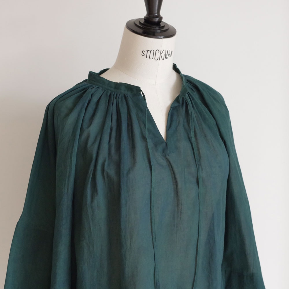 ECOLE DE CURIOSITES ��������ɥ���ꥪ���� : BETTY ���㥶���֥饦�� (Indigo green/LIMITED)