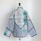 NAMAI �ʥޥ���THE LADHIYA QUILTED PATCHWORK KANTHA JACKET ��С����֥륫�󥿥���ȥ��㥱�å�