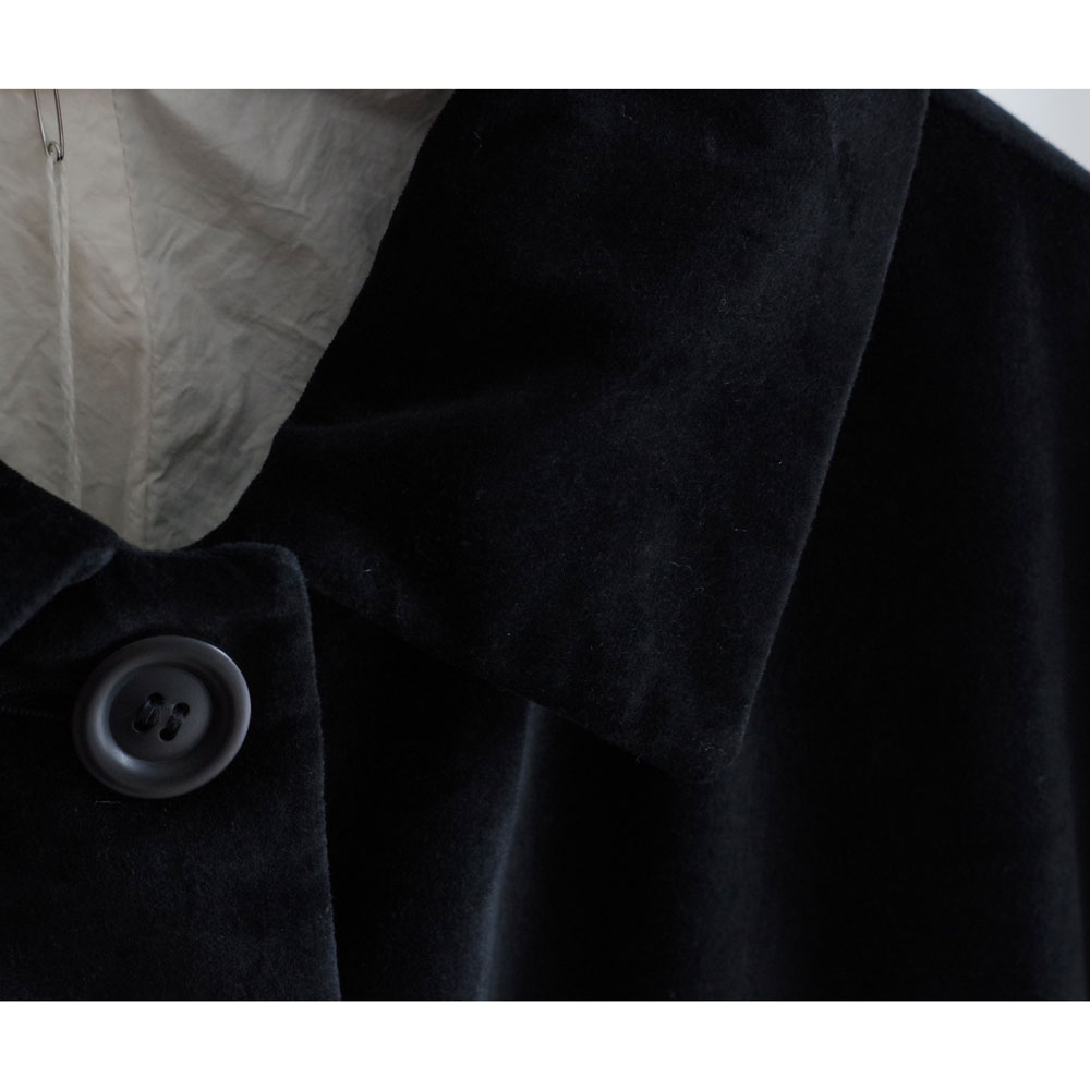 CASEY CASEY  : BIG BLOBBY COAT ٥٥åȥ(BLACK)