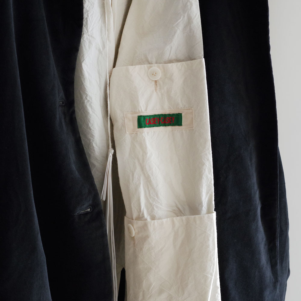 CASEY CASEY  : BIG BLOBBY COAT ٥٥åȥ(BLACK)