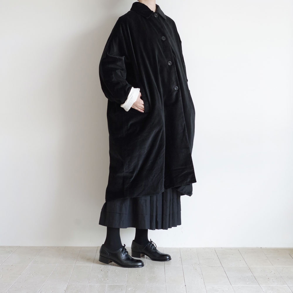 CASEY CASEY  : BIG BLOBBY COAT ٥٥åȥ(BLACK)