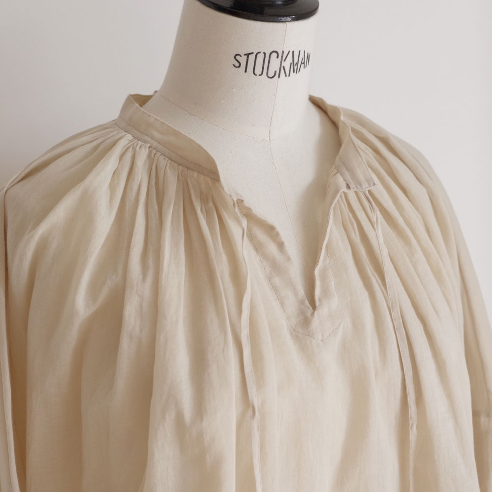 ECOLE DE CURIOSITES ��������ɥ���ꥪ���� : BETTY ���㥶���֥饦�� (Indigo beige/LIMITED)