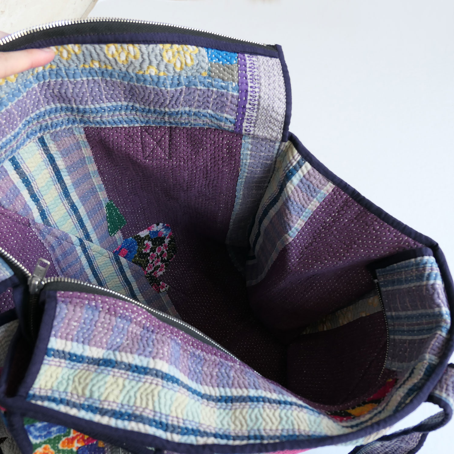 NAMAI �ʥޥ���THE RAKSA QUILTED KANTHA BAG ���󥿥���ȥХå�(ba91-2604-26)