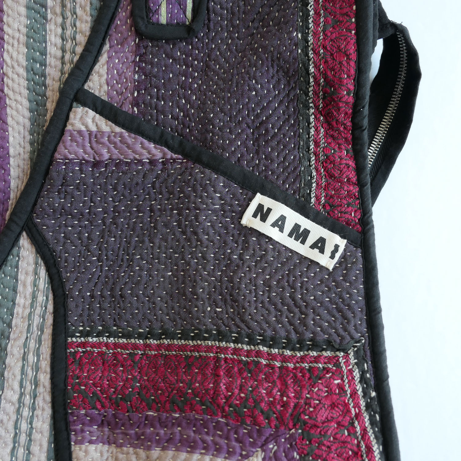 NAMAI �ʥޥ���THE RAKSA QUILTED KANTHA BAG ���󥿥���ȥХå�(ba91-2604-26)