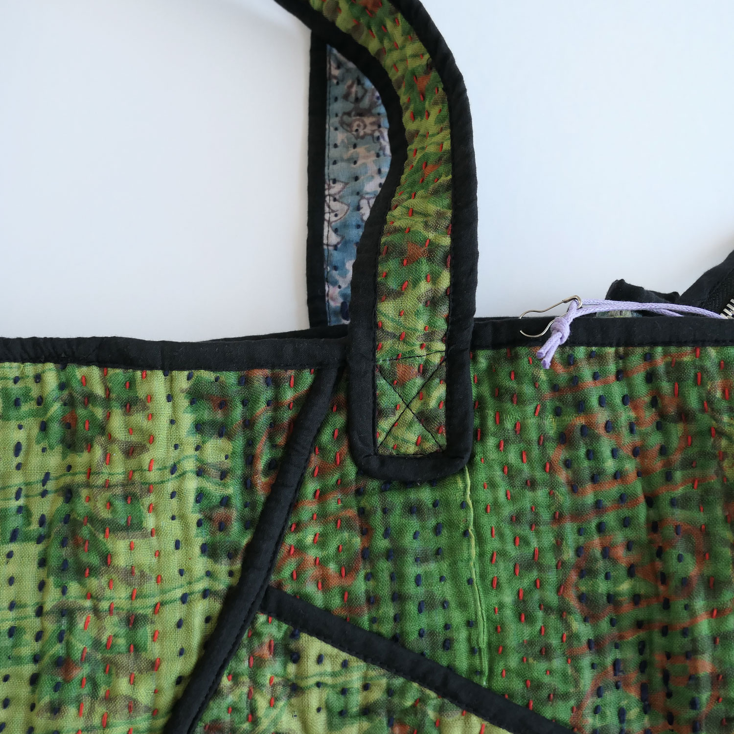 NAMAI �ʥޥ���THE RAKSA QUILTED KANTHA BAG ���󥿥���ȥХå�(ba91-2604-26)