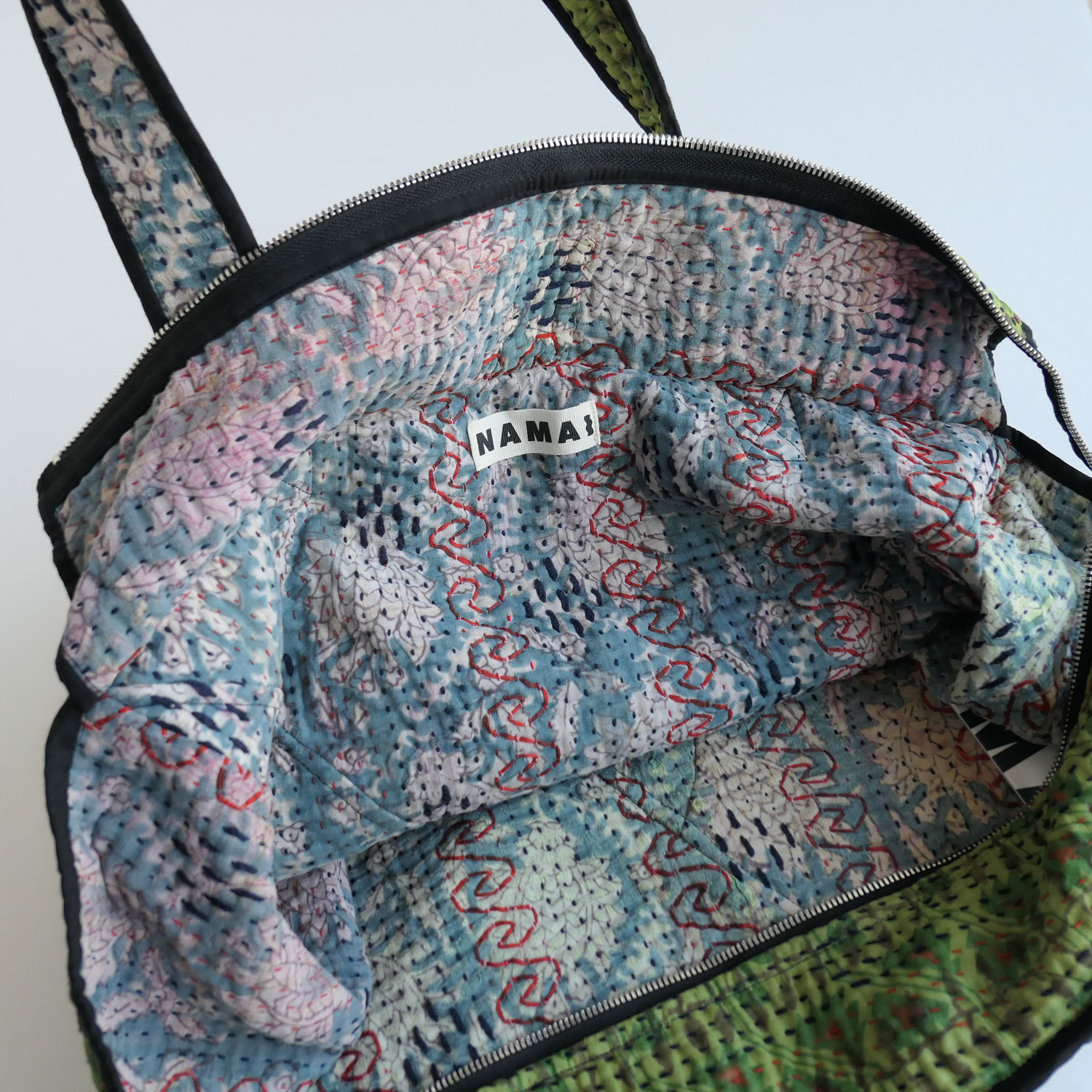 NAMAI �ʥޥ���THE RAKSA QUILTED KANTHA BAG ���󥿥���ȥХå�(ba91-2604-26)