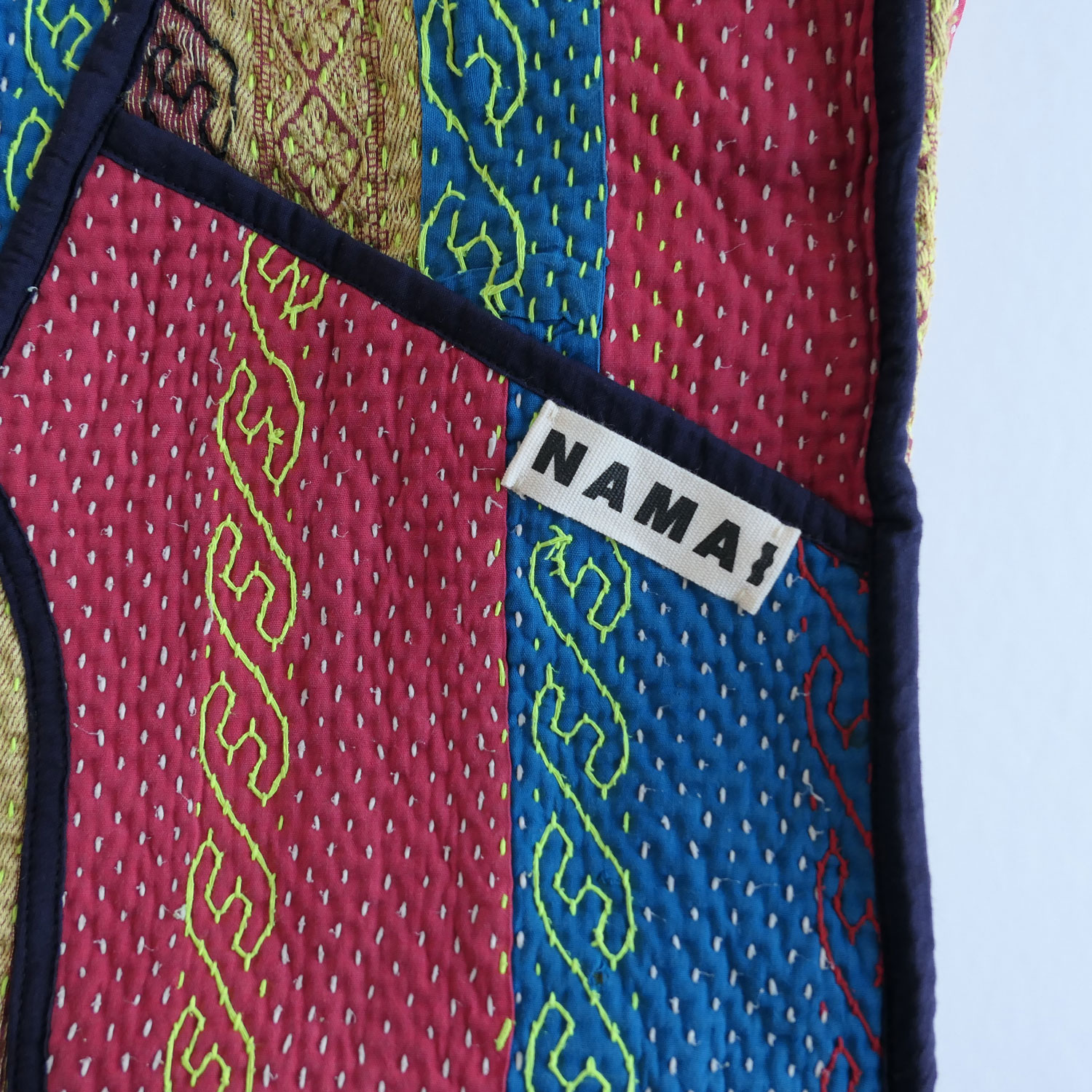 NAMAI �ʥޥ���THE RAKSA QUILTED KANTHA BAG ���󥿥���ȥХå�(ba91-2604-26)