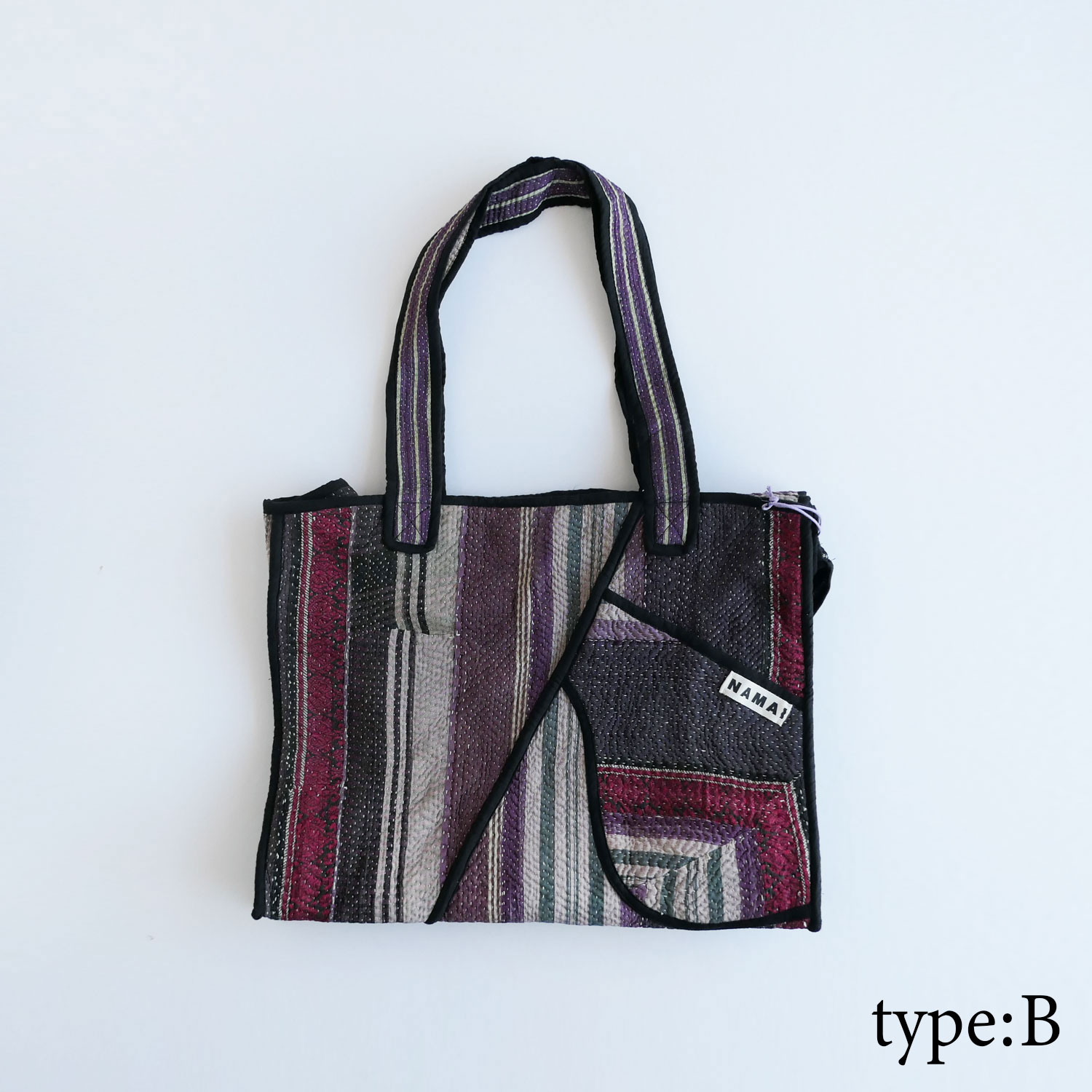 NAMAI �ʥޥ���THE RAKSA QUILTED KANTHA BAG ���󥿥���ȥХå�(ba91-2604-26)