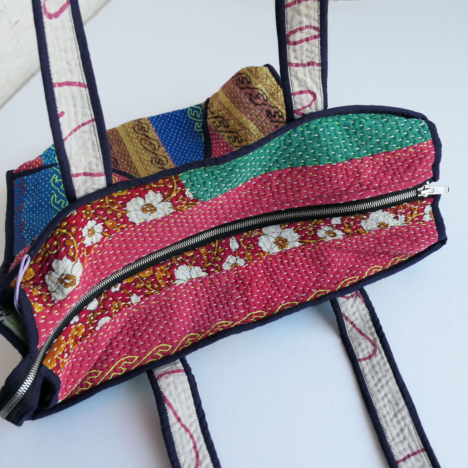 NAMAI �ʥޥ���THE RAKSA QUILTED KANTHA BAG ���󥿥���ȥХå�(ba91-2604-26)