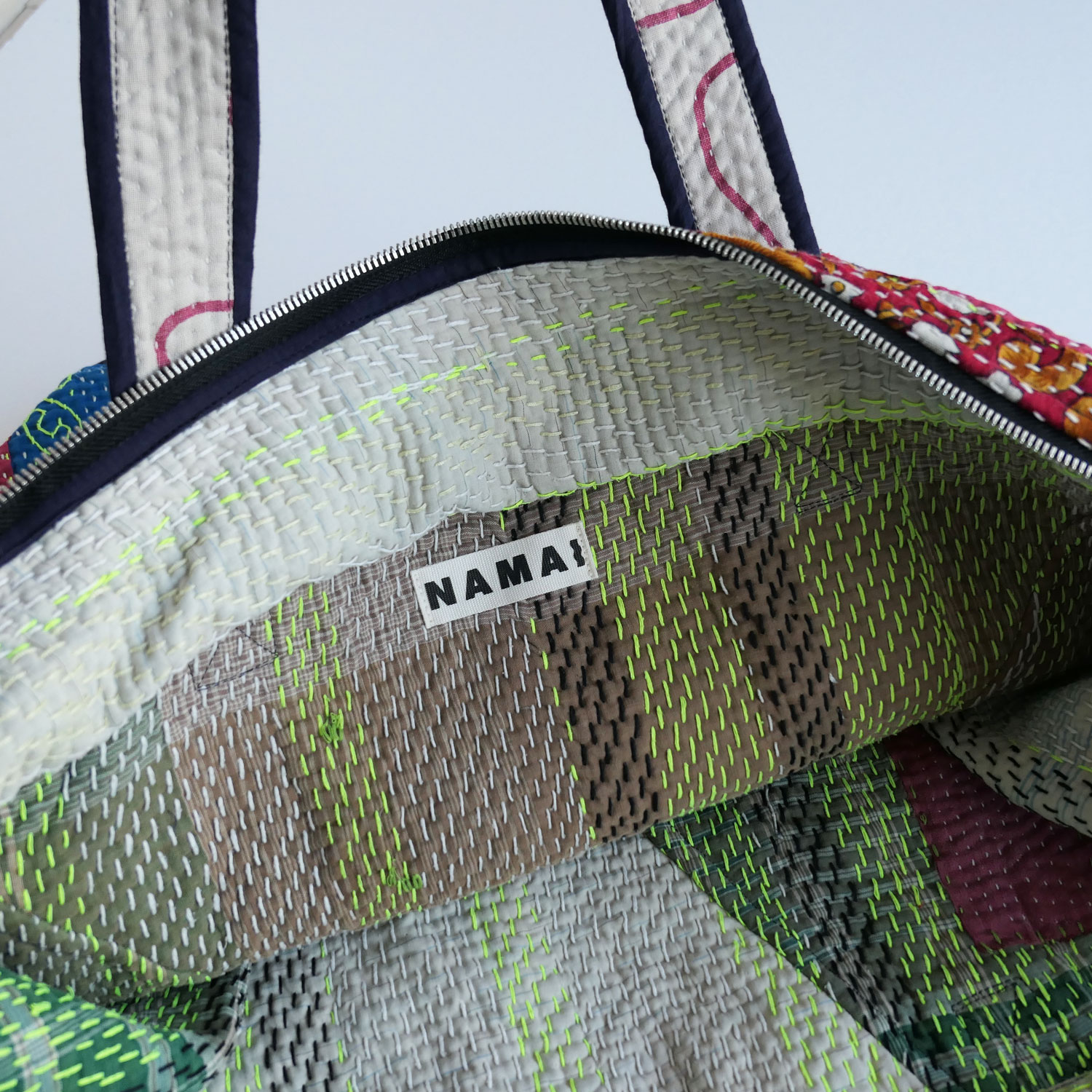 NAMAI �ʥޥ���THE RAKSA QUILTED KANTHA BAG ���󥿥���ȥХå�(ba91-2604-26)