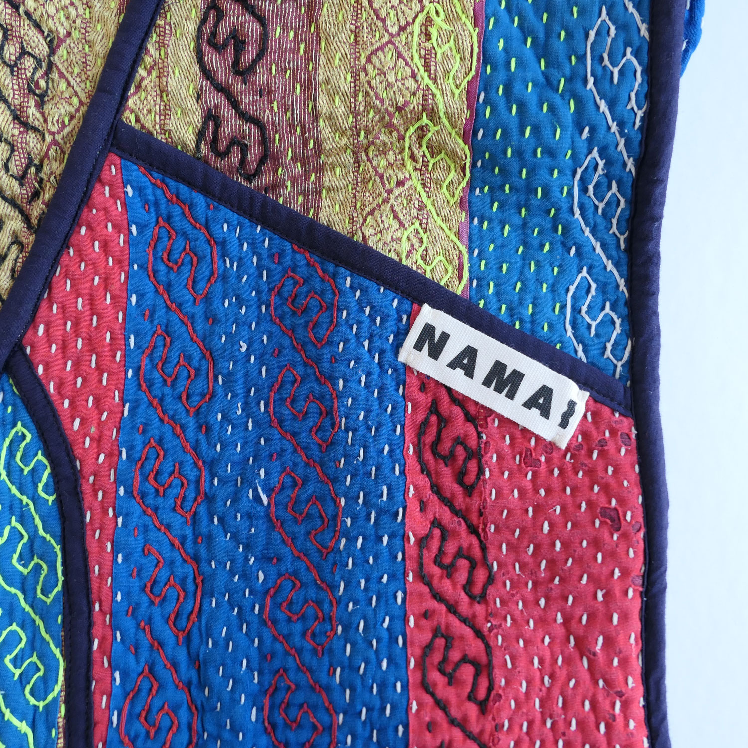 NAMAI �ʥޥ���THE RAKSA QUILTED KANTHA BAG ���󥿥���ȥХå�(ba91-2604-26)