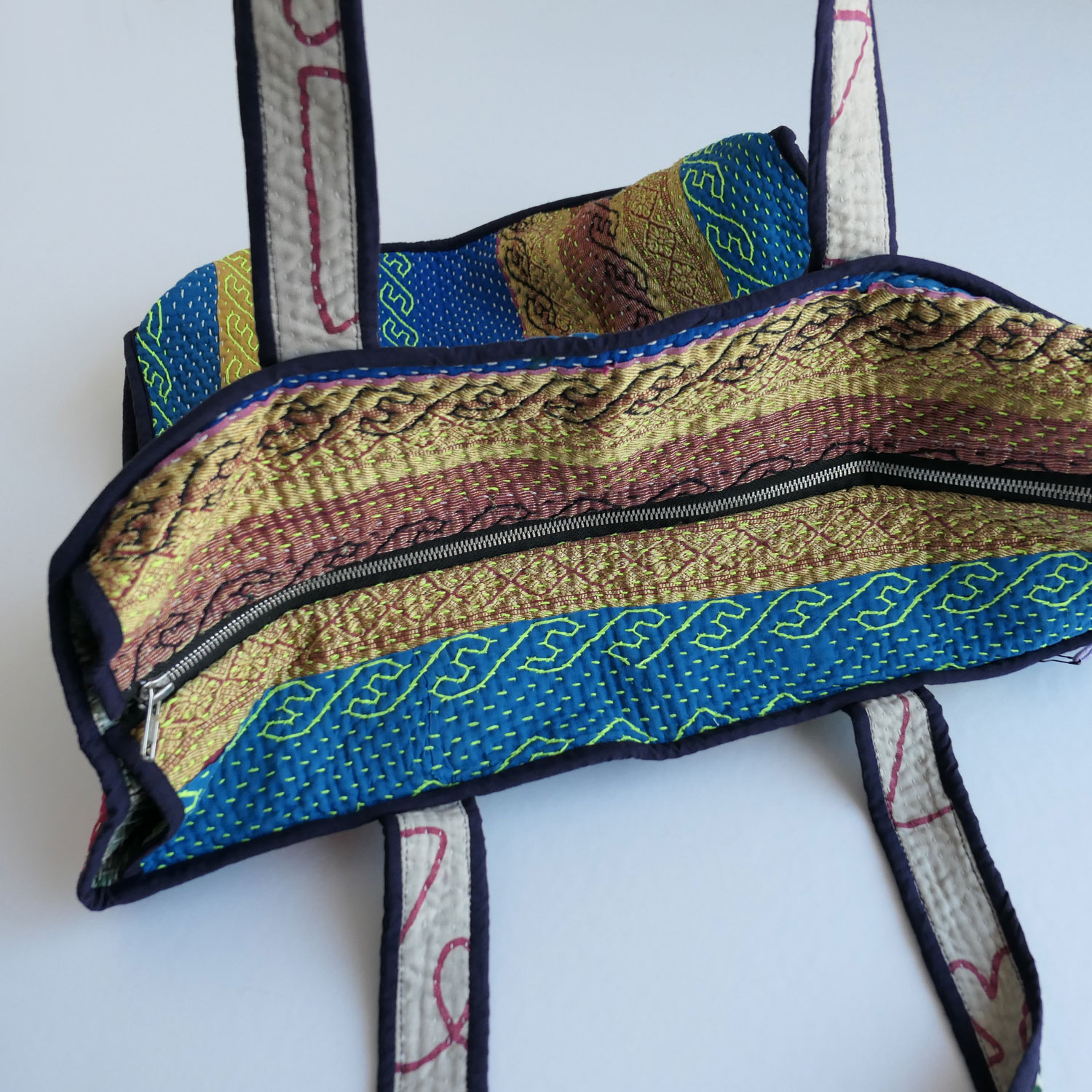 NAMAI �ʥޥ���THE RAKSA QUILTED KANTHA BAG ���󥿥���ȥХå�(ba91-2604-26)