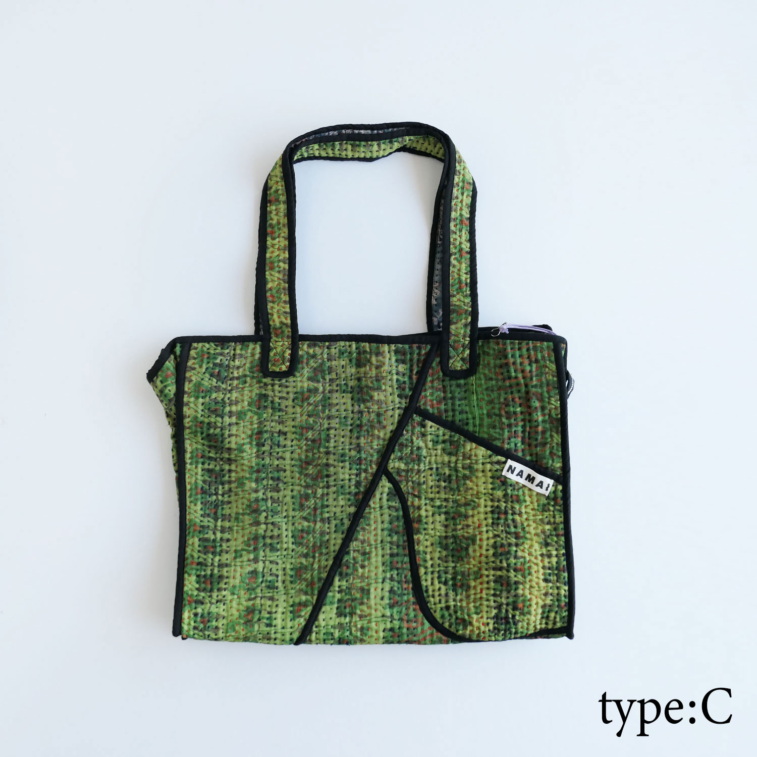 NAMAI �ʥޥ���THE RAKSA QUILTED KANTHA BAG ���󥿥���ȥХå�(ba91-2604-26)