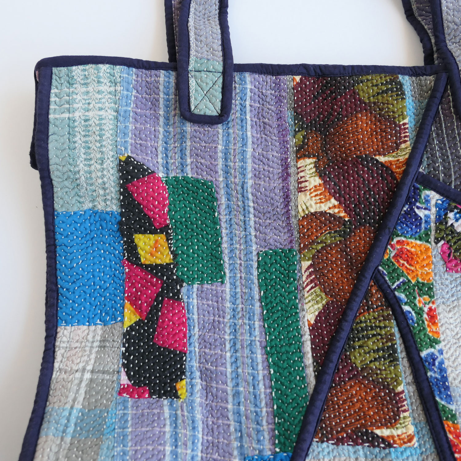 NAMAI �ʥޥ���THE RAKSA QUILTED KANTHA BAG ���󥿥���ȥХå�(ba91-2604-26)