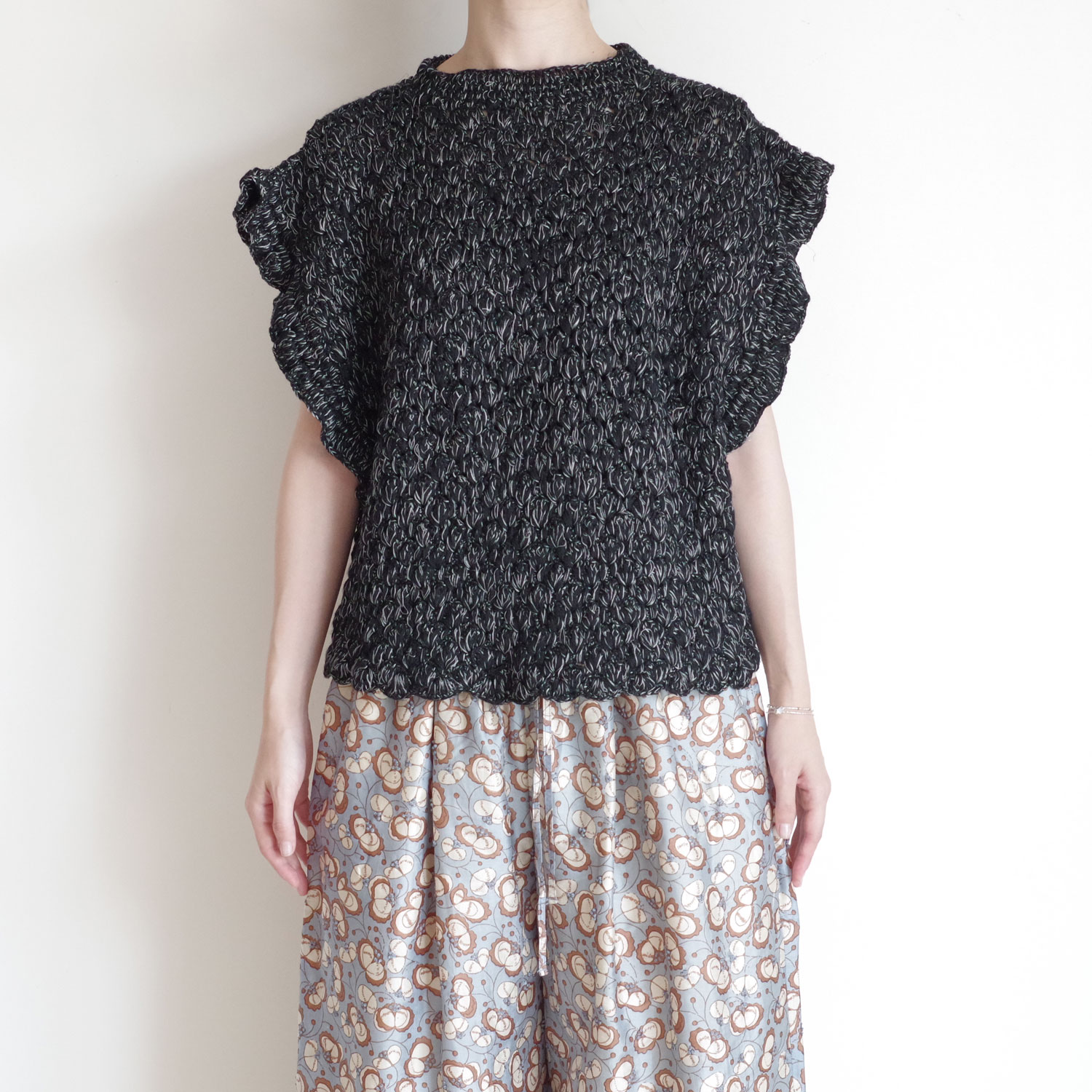 BUNON �֥Υ� : Hand Crochet Gilet �ϥ�ɥ�����������