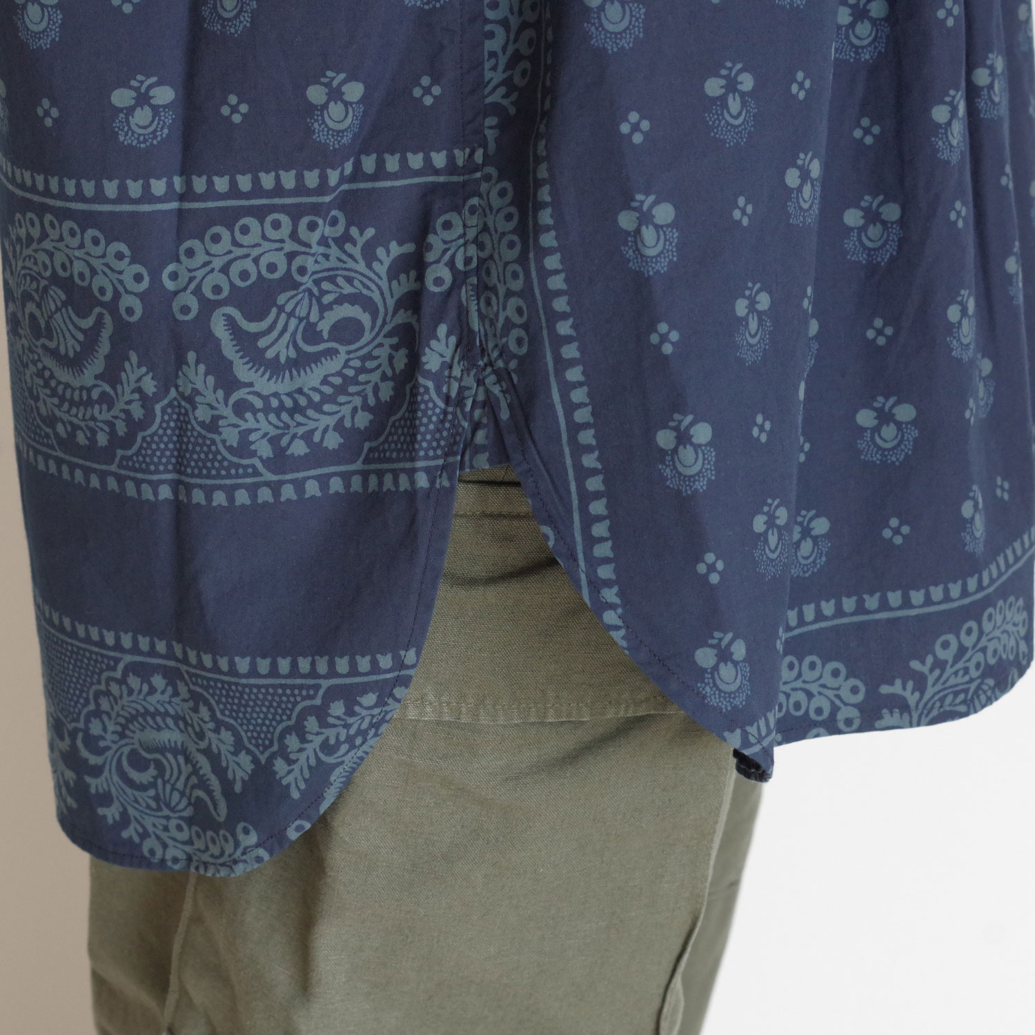 outil ���ƥ��� : CHEMISIER COPRSIER (INDIGO) �Хå������ץ󥷥��