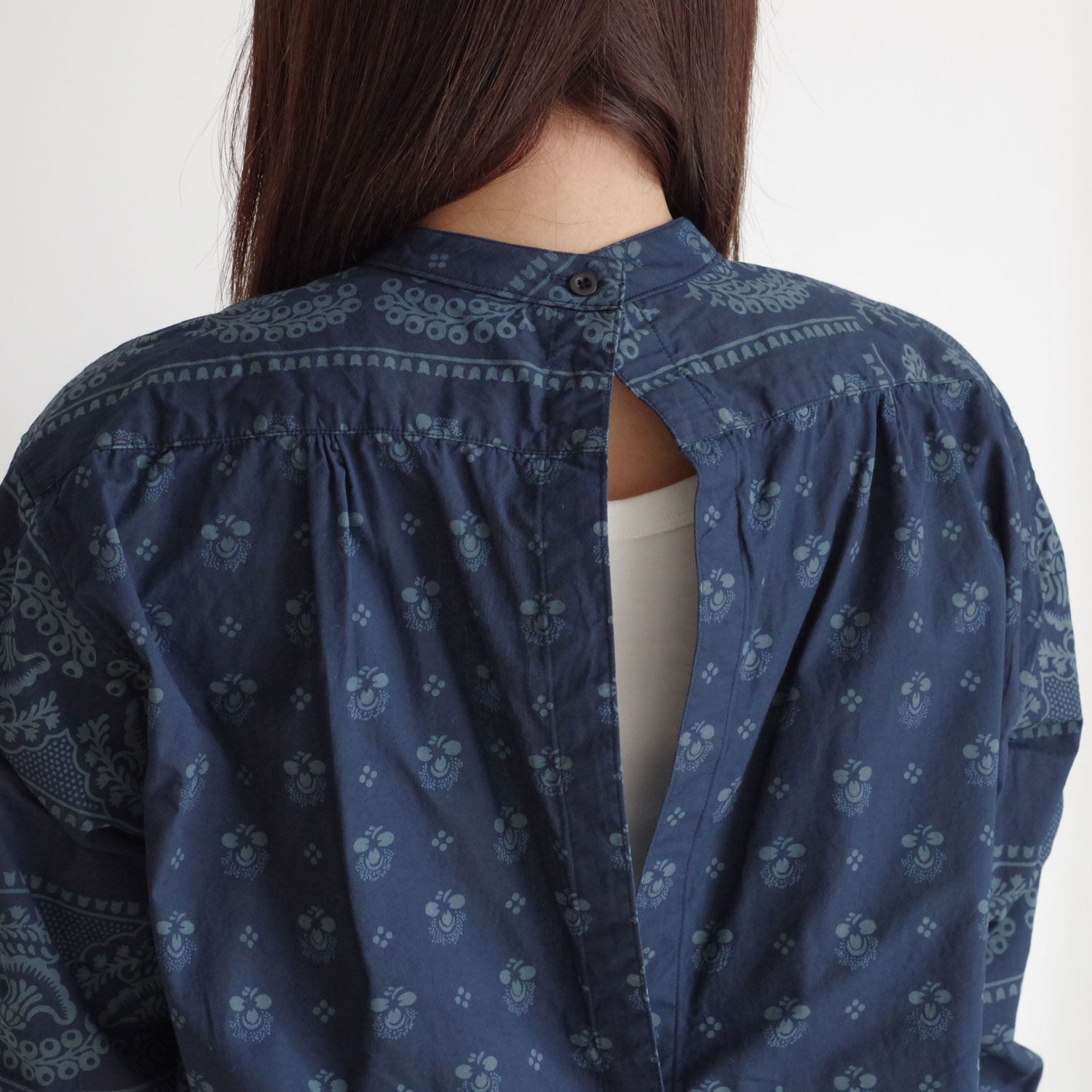outil ���ƥ��� : CHEMISIER COPRSIER (INDIGO) �Хå������ץ󥷥��