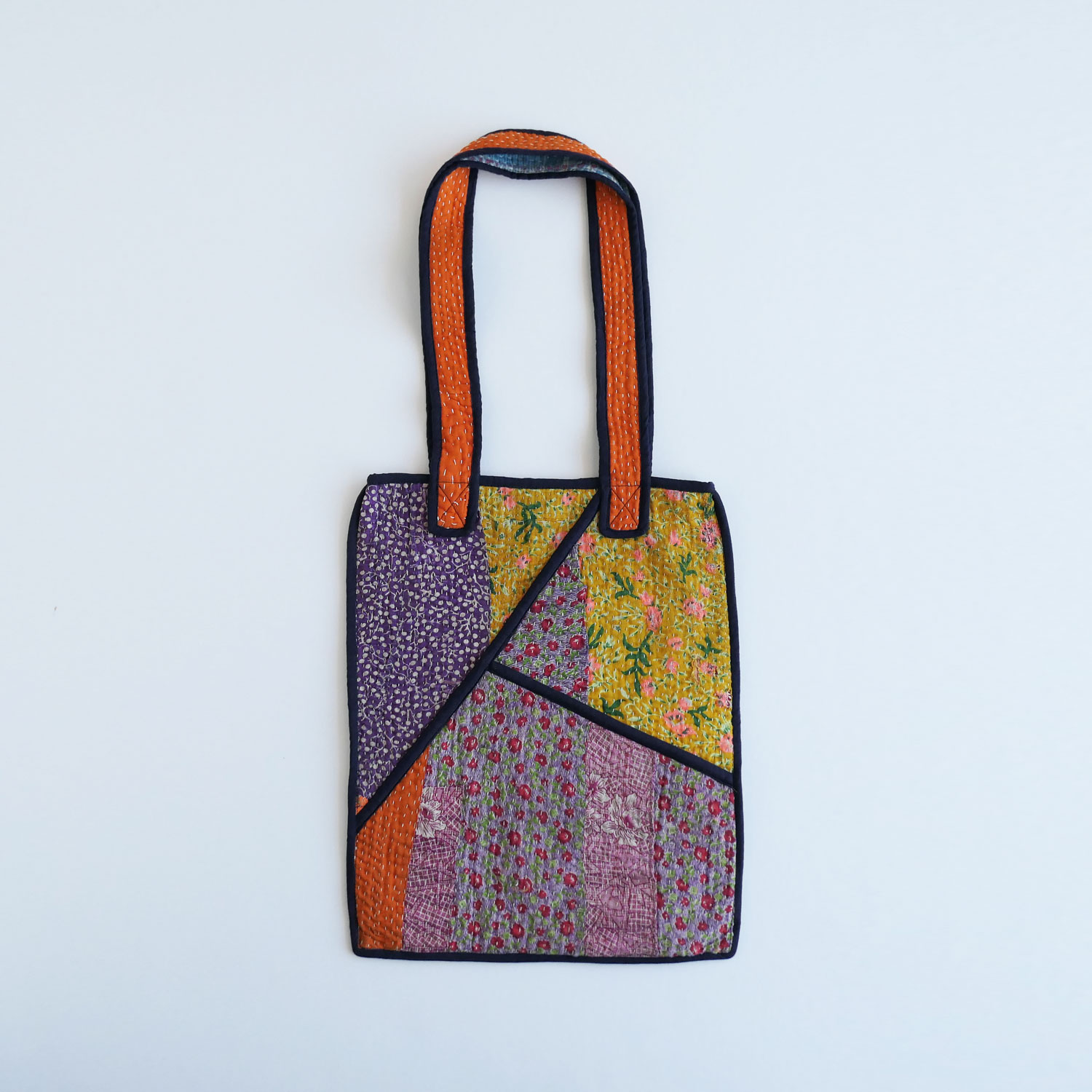 NAMAI �ʥޥ���THE TARUN QUILTED KANTHA BAG ���󥿥���ȥȡ��ȥХå�(A)