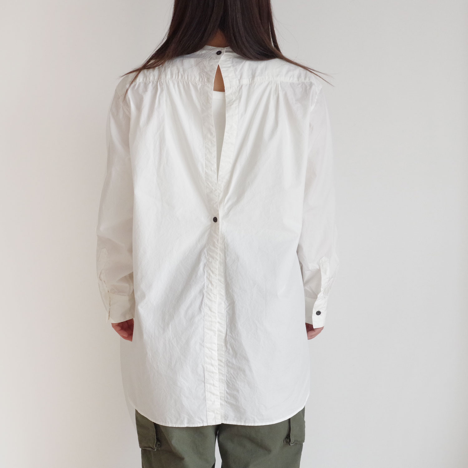 outil ���ƥ� : CHEMISIER COPRSIER (WHITE) �Хå������ץ󥷥��