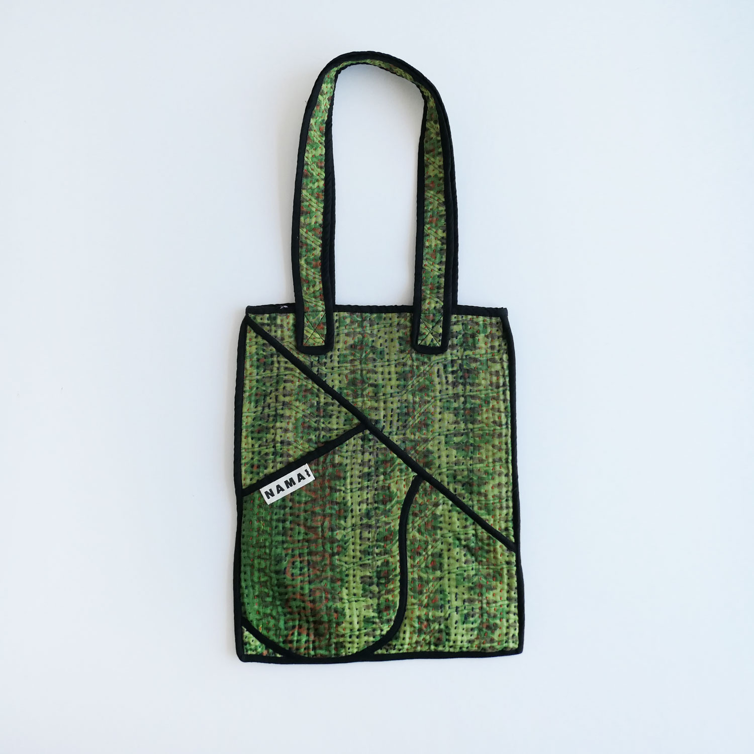 NAMAI �ʥޥ���THE TARUN QUILTED KANTHA BAG ���󥿥���ȥȡ��ȥХå�(B)