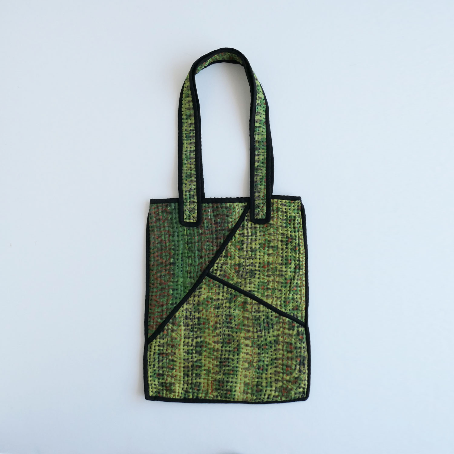 NAMAI �ʥޥ���THE TARUN QUILTED KANTHA BAG ���󥿥���ȥȡ��ȥХå�(B)