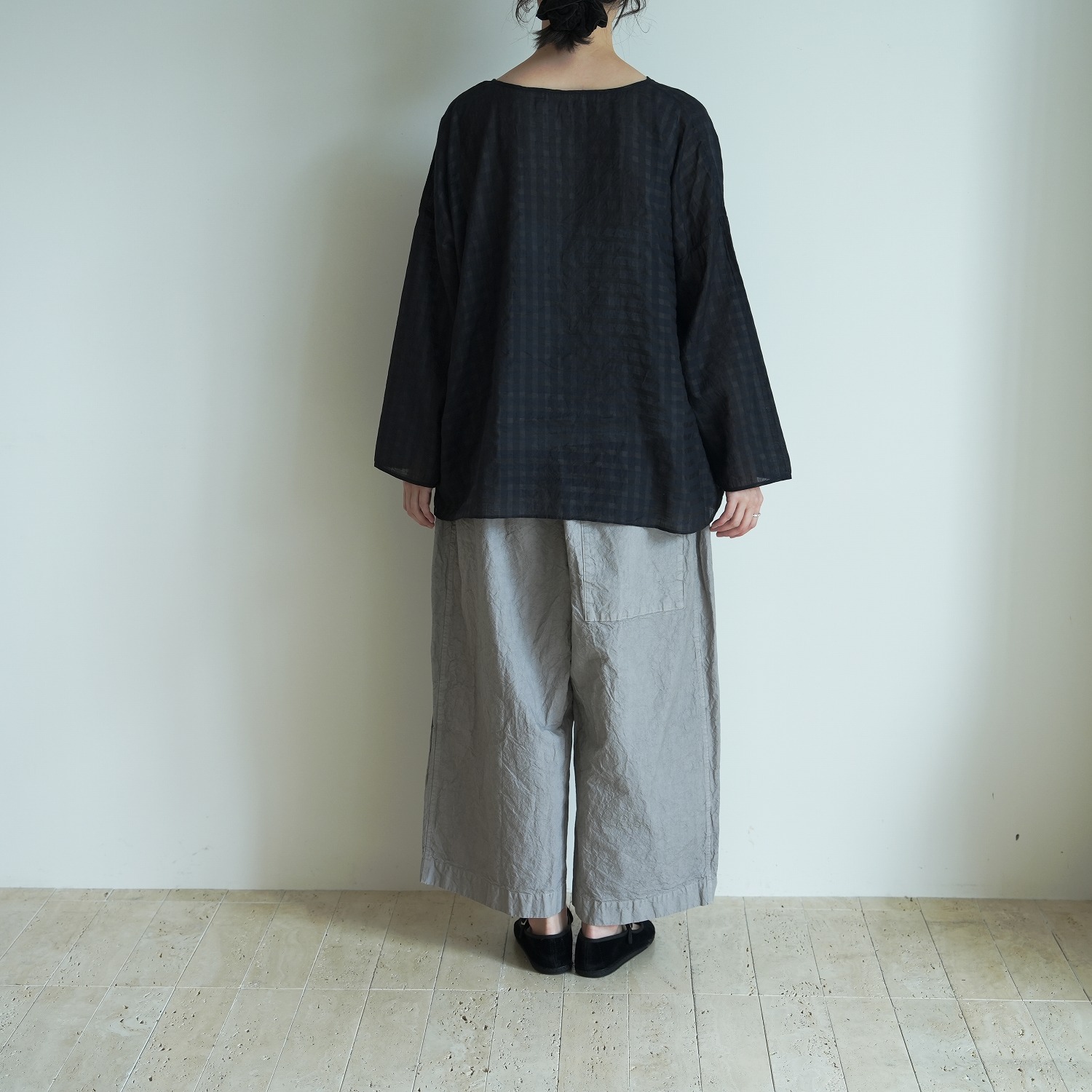 maison de soil �᥾��ɥ����� : DROP SHOULDER SMOCK �ɥ��åץ��������ץ륪���С�